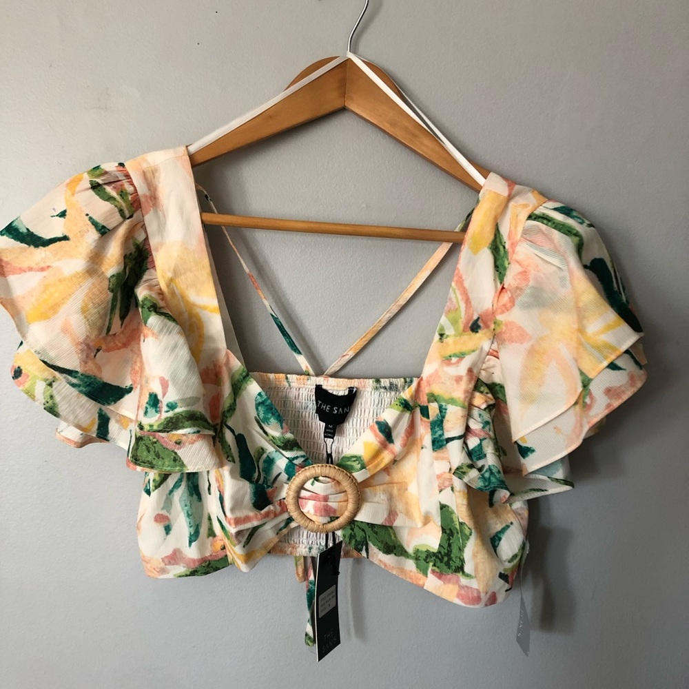 The Sang Two Piece Floral Shirt and Skirt Set 🌸